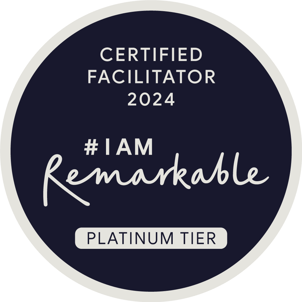 #IAmRemarkable Certified Facilitator Platinum Tier 2024